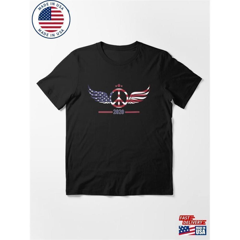 America Strong 2020 Patriotic Unity USA Pride Graphic Essential T-Shirt
